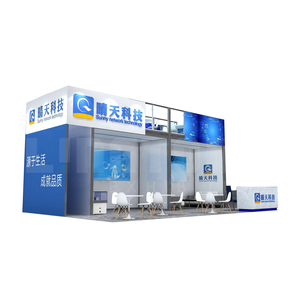 Stand de Exhibición Estándar Ligero de <span class=keywords><strong>6m</strong></span>*<span class=keywords><strong>6m</strong></span> para Importación y Exposiciones, Stand de Publicidad de Aluminio de Tamaño OEM para Ferias Comerciales - Product Image 1