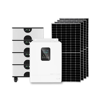 Système d'énergie solaire domestique personnalisé à prix d'usine, vente chaude, système solaire hors réseau 40 kW, énergie verte avec contrôleur MPPT
