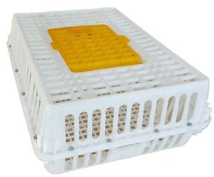 <span class=keywords><strong>Cage</strong></span> de <span class=keywords><strong>transport</strong></span> de poulet en plastique de 75*55*27cm pour oiseaux adultes - Product Image 3