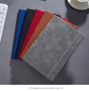 Custom Logo A5 Business Linen Cork Hardcover Diary <b>Notebook</b> Gift <b>Set</b> Thread Sewn 80 Sheets Printed Style Paper Cover Address - Product Image 2
