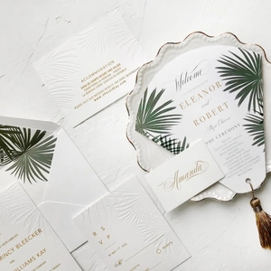 Étiquettes d'emballage personnalisées cartes de remerciement cartes de <span class=keywords><strong>mariage</strong></span> invitations de <span class=keywords><strong>menu</strong></span> avec formes et couleurs personnalisées - Product Image 5