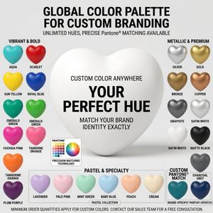 Custom logo Stress Relief Promotional <b>Gifts</b> PU Soft Foam Stress Relief Squeeze Toys Heart Stress Relief Balls - Product Image 4