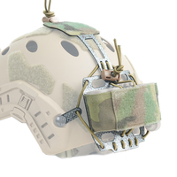 Pochette de batterie NVG élastique et réglable, pochette de batterie légère pour casque tactique, adaptée à l'installation du PVS-31