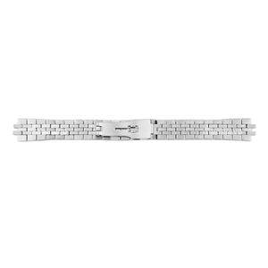 Maenwvo Vintage Luxury 20cm Stainless Steel Elastic Watch <b>Strap</b> with Silver Butterfly Clasp Collection Friendly Fashion Band - Product Image 2