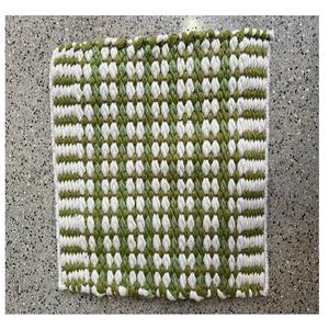 Tapis d'extérieur en polyester tissé à la main, 100% fil PET, écologique, en plastique recyclé, pour patio, jardin, balcon, sol - Product Image 1