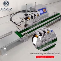 Machine d'embouteillage avec 2-4 buses pour Gin vodka bouteille en verre à petite échelle bouteille d'alcool/équipement de remplissage de whisky d'alcool