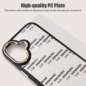 निर्माता कस्टम लोगो Uv मुद्रित पीसी प्लेट शॉकप्रूफ कवर मखमली चुंबकीय रिक्त फोन केस s25 s24 अल्ट्रा - Product Image 4