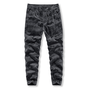 <span class=keywords><strong>Pantalon</strong></span> cargo pour homme, tissé, imprimé sur toute la surface, avec ceinture élastique, coupe droite, camouflage, <span class=keywords><strong>pantalon</strong></span> de travail extérieur - Product Image 5