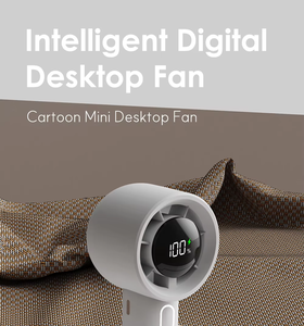 Cliente Elección Caja corrugada Acondicionador Ventilador de mano de plástico barato Clase A Ventilador de mano portátil - Product Image 2