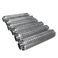 LIANDA Silinder Filter Padat Berlubang Persegi Berlipit Silinder Berlapis Elektrolit Baja Tahan Karat ISO9001