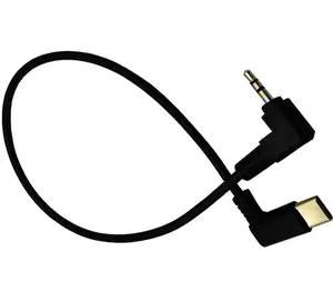 CABLETOLINK USB C 2.5mm ses Aux jak kablosu 0.3m