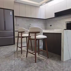 Ghế quầy bar cao cấp, ghế đảo bếp gia đình, ghế quầy bar nhà hàng, ghế gỗ giá rẻ, ghế cao tùy chỉnh, bán buôn - Product Image 2