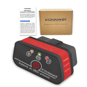 Nhà Máy konnwei kw901elm327 OBD2 Bluetooth 3.0 5.0 12V xe chẩn đoán <span class=keywords><strong>Scanner</strong></span> cho Android và iOS cho <span class=keywords><strong>Iphone</strong></span> - Product Image 1