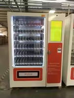 Distributeur automatique allemand de boissons et d'aliments avec identification de l'âge, avec fonction SDK, 1 an de garantie