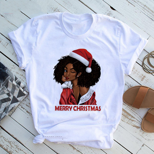 Camiseta Personalizada con Logotipo Blanco, Camiseta Divertida con Estampado de los 90, 'I'm a Goddess', 'Beautiful African Lady', 'Black Lives Matter', para Mujeres, Hermanas y Chicas - Product Image 3
