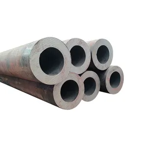 Stock d'usine ASTM B36.10 API 5L ASTM A106 Gr. Tubes de gaz de tuyau d'huile de B Tubes d'acier sans couture de carbone de mur épais laminés à froid
