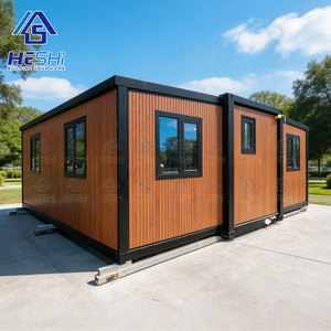 Maison conteneur préfabriquée extensible hors réseau de 40 pieds ou 20 pieds, 1, 2, 3, 4 ou 5 chambres, de luxe, prix compétitif, maison mobile, logement annexe - Product Image 1