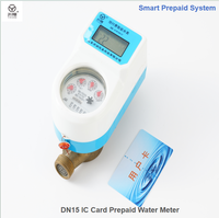 Offre Spéciale – Compteurs d'eau intelligents prépayés horizontaux DN15 multi-jets avec carte IC, en laiton, pour la maison et les petites entreprises