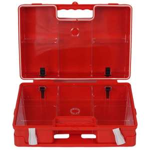 EVERISE Trousse de premiers <span class=keywords><strong>soins</strong></span> professionnelle en ABS à montage mural ZA-02, personnalisable, fournitures médicales internes, classe I, 1 an - Product Image 3