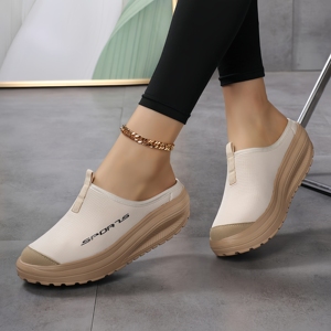 Nouvelles chaussures décontractées en maille respirante pour femme, style One Step Lazy, idéales printemps/été - Product Image 1