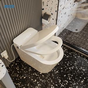 โถสุขภัณฑ์<span class=keywords><strong>อัจฉริยะ</strong></span>พร้อมระบบตรวจจับคุณภาพน้ำอัตโนมัติ ตัวบ่งชี้อายุการใช้งานไส้กรอง และระบบทำความสะอาดตัวเอง - Product Image 1