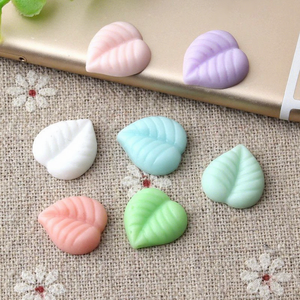 <span class=keywords><strong>Mini</strong></span>-cabochons en résine à dos plat, motifs feuilles colorées, pour <span class=keywords><strong>scrapbooking</strong></span>, bijoux DIY et accessoires décoratifs - Product Image 1