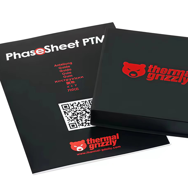 Silicone Thermal Pad Thermal Grizzly PhaseSheet PTM Phase Change Interface Material