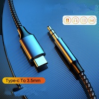 Aux Audio Kabel Hochwertiger Chip Typ C USB-C Stecker auf 3,5 MM Stecker Auto Jack Audio Aux Kabel