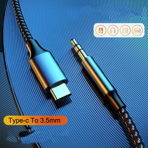 <span class=keywords><strong>สาย</strong></span>สัญญาณเสียง <span class=keywords><strong>AUX</strong></span> <span class=keywords><strong>สาย</strong></span>สัญญาณ USB-C Type-C สำหรับเครื่องเสียง<span class=keywords><strong>รถ</strong></span>ยนต์ปลั๊กตัวผู้ขนาด3.5มม. - Product Image 6