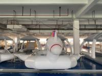 Tube de remorquage de licorne gonflable de prix usine et poisson volant bateau banane PVC matériel utilisation commerciale capacité 100-500kg