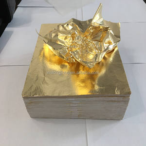 Feuille de cuivre de haute qualité 16*16 cm avec signet de style traditionnel finition dorée pour la <span class=keywords><strong>technique</strong></span> de décoration peinte en or - Product Image 2