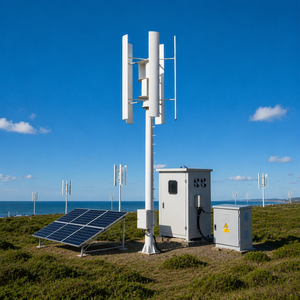 Generador Eólico de Eje Vertical Tipo H de 50KW, 2.2ms de Corte a la Red, 36ms de Velocidad de Seguridad, Bajo Mantenimiento, para Sistemas Fuera de la Red - Product Image 4
