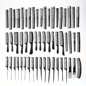 <span class=keywords><strong>Pettine</strong></span> a Coda in <span class=keywords><strong>Fibra</strong></span> <span class=keywords><strong>di</strong></span> <span class=keywords><strong>Carbonio</strong></span> <span class=keywords><strong>di</strong></span> Qualità Professionale, 9 Pollici, Resistente al Calore, Set <span class=keywords><strong>di</strong></span> Strumenti Durevoli per lo Styling dei Capelli - Product Image 5
