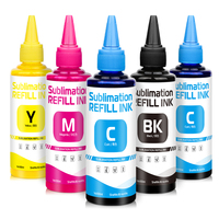 Tinta Sublimasi Transfer Panas Winnerjet 100ml Isi Ulang untuk Printer Epson Semua Jenis Printer Desktop Tinta Sublimasi Tinta Heat Press