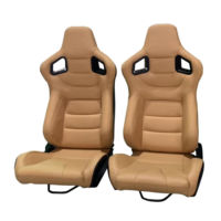Sièges de simulateur universels réglables de style sportif, sièges baquet de course de haute qualité pour accessoires automobiles