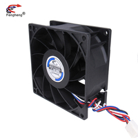 Fengheng — ventilateur de refroidissement industriel, à pression éolienne carrée 92x92x38mm, Axial sans balais, 92mm, 9238