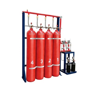 Équipement de lutte contre l'incendie à l'azote automatique IG100, extincteurs à gaz en acier QMD15/90 pour bibliothèque, salle d'équipement électronique - Product Image 2