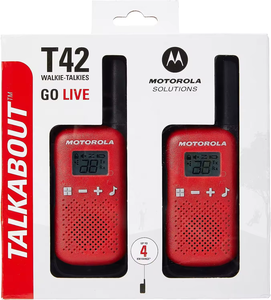 T42 <span class=keywords><strong>Motorola</strong></span> Talkabout Walkie-talkies Licence gratuite <span class=keywords><strong>Pmr</strong></span> 409mhz Mini Radios Interphone numérique Talki Radio Walki pour enfants - Product Image 4