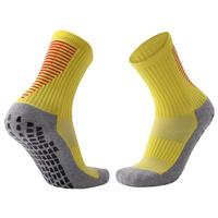 Design de mode de haute qualité Sport Running Tube antidérapant Trampoline Chaussettes personnalisées Football Soccer Chaussettes de sport
