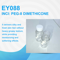 Huile de silicone pour maquillage quotidien PEG-8 Dimethicone avec autres produits chimiques CAS 68938545 pour matière première de fard à joues cosmétique