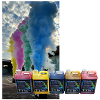 Liquide de brouillard coloré pour machine à fumée, hauteur de projection 10-12 mètres, pour scène, club, bar, DJ, révélation de sexe, mariage