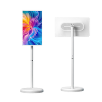 Reachii Star - Señalización Digital Interactiva de 21.5 Pulgadas, Televisor Inteligente Portátil, Pantalla Táctil Capacitiva de 10 Puntos, Cámara de 13MP, Android 15, IPS