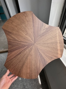 Plancher Stratifié en Bouleau avec Système Click, 1.2mm, Surface Lisse, Placage Noyer, Motif <span class=keywords><strong>Lotus</strong></span>, Design Moderne pour Salon et Usage Extérieur - Product Image 6