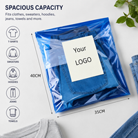 Pochette de protection pour vêtements en PVC imprimée sur mesure de haute qualité, sac en plastique imperméable pour vêtements, fermeture éclair, anti-poussière, réutilisable, écologique