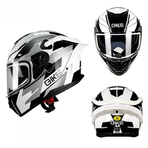 หมวกกันน็อคแบบเต็มใบสำหรับรถจักรยานยนต์ คุณภาพสูง ผลิตจากวัสดุ ABS ได้มาตรฐาน DOT เพื่อความปลอดภัยในการขับขี่ - Product Image 4