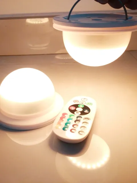 New RGB Colors Changing Wireless Rechargeable Led Base Furniture Light Source