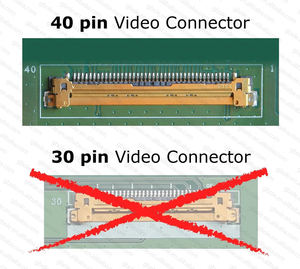 原装新款B156XTK02.1液晶面板显示器60hz 1366x768 40引脚触摸液晶面板 - Product Image 3