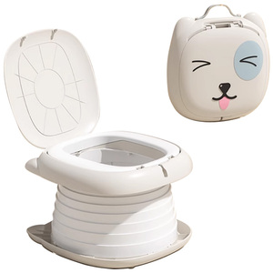 Personnalisable extérieur <span class=keywords><strong>pliable</strong></span> Portable de haute qualité léger utile bébé pot pour les urgences de <span class=keywords><strong>voyage</strong></span> Portable bébé <span class=keywords><strong>toilette</strong></span> - Product Image 4