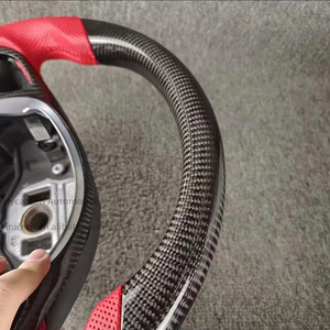 Cuero perforado de fibra de carbono avanzado de modificación de alta calidad para volante de coche Mercedes Benz AMG - Product Image 4