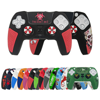 Funda Protectora de Silicona para Control de Juego con Diseño de Club de Fútbol para Playstation 5 PS5 Dualsense Accesorios
